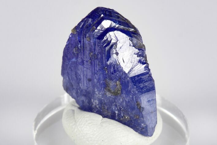 Brilliant Blue-Violet Tanzanite Crystal - Merelani Hills, Tanzania #178331